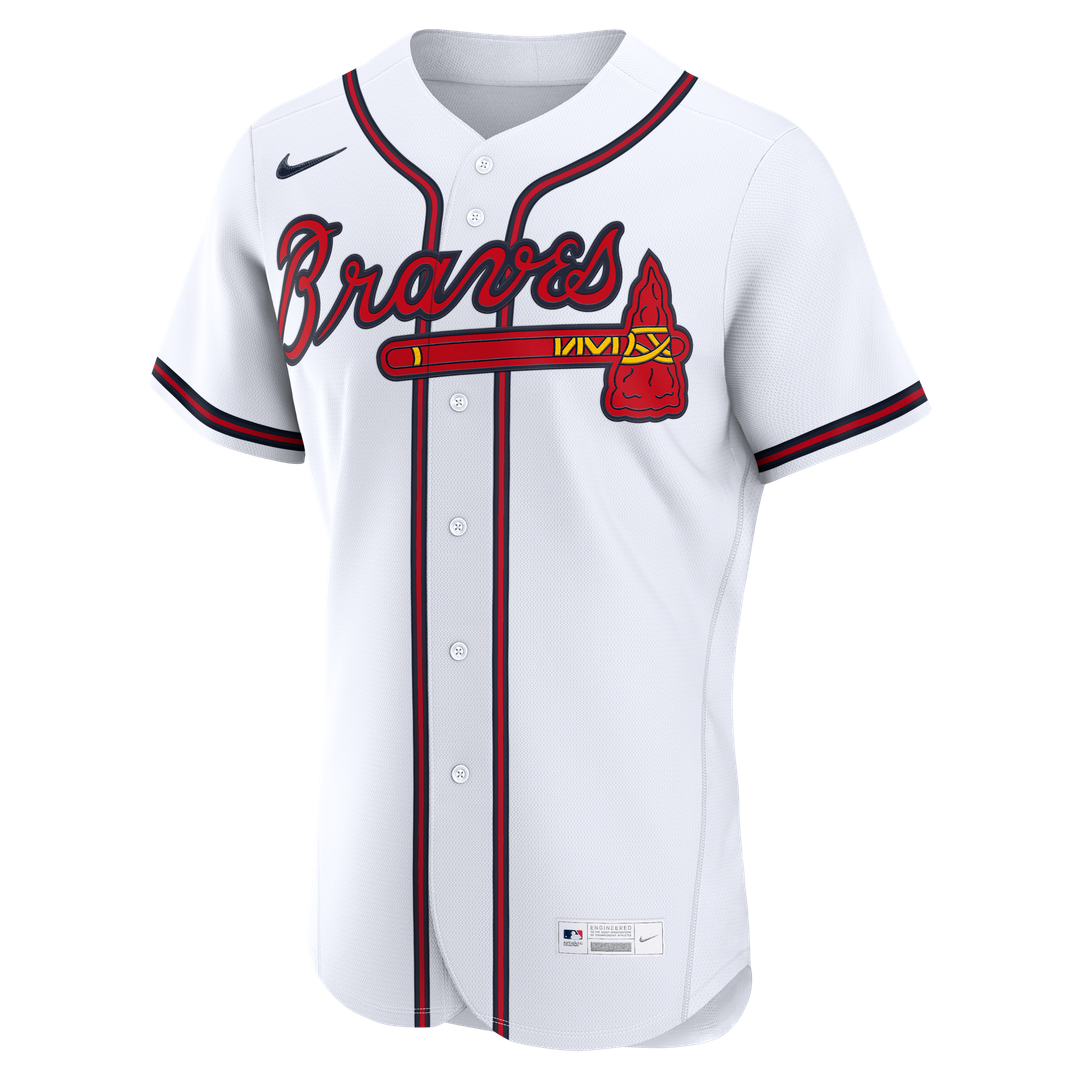 Atlanta Braves Nike White Authentic Baseball Jersey