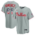 Philadelphia Phillies Nike Gray MLB baseball jersey