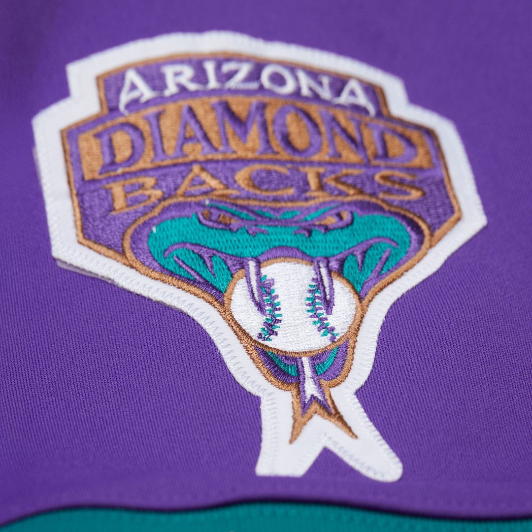 Arizona Diamondbacks Mitchell & Ness Purple Authentic Baseball Jersey