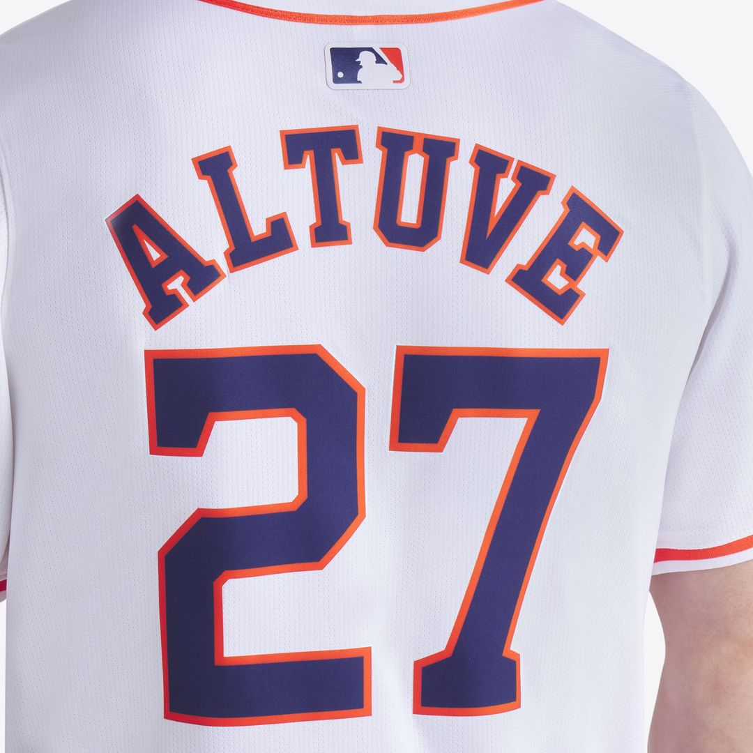 Houston Astros Nike White Baseball Jersey