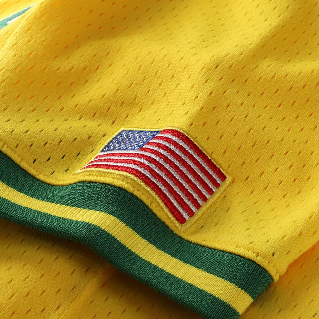 Athletics Mitchell & Ness Gold Authentic Baseball Jersey