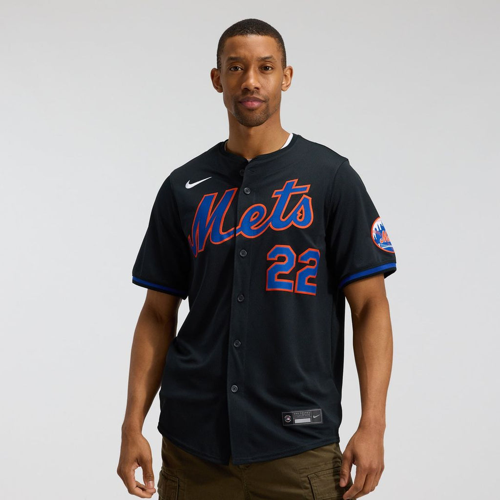 New York Mets Nike Black Authentic Baseball Jersey