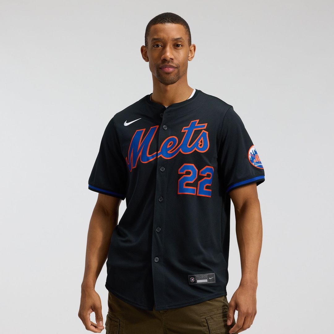 New York Mets Nike Black Authentic Baseball Jersey
