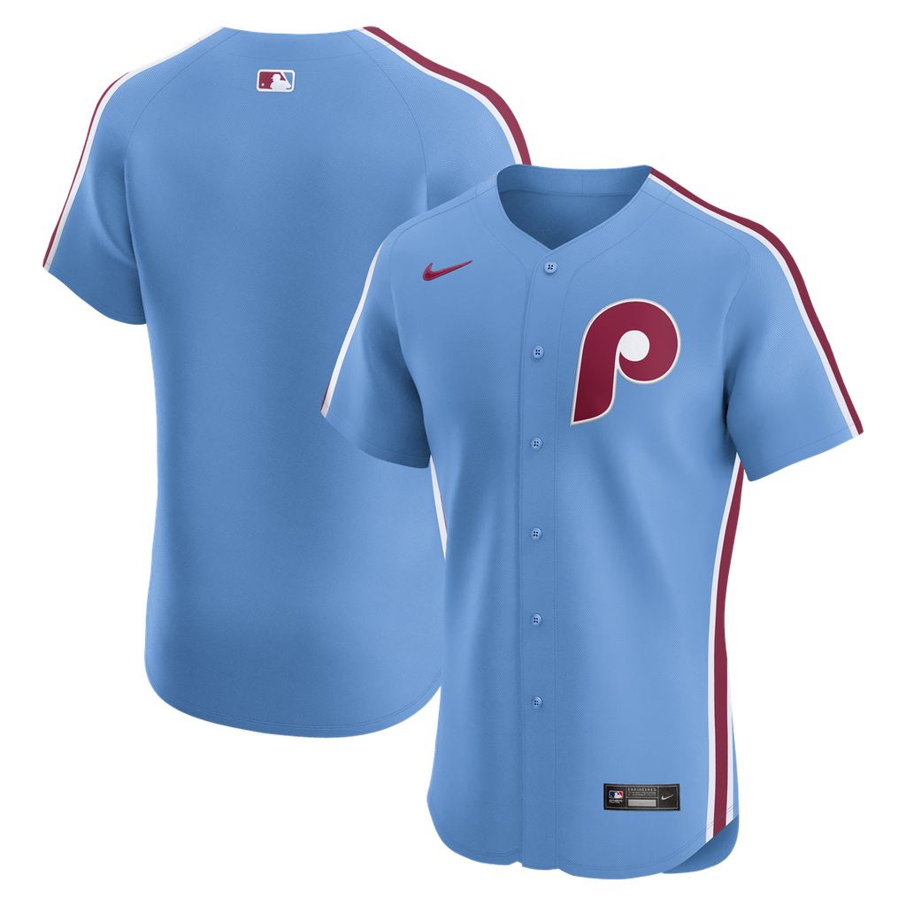 Philadelphia Phillies Nike Blue Authentic MLB baseball jersey