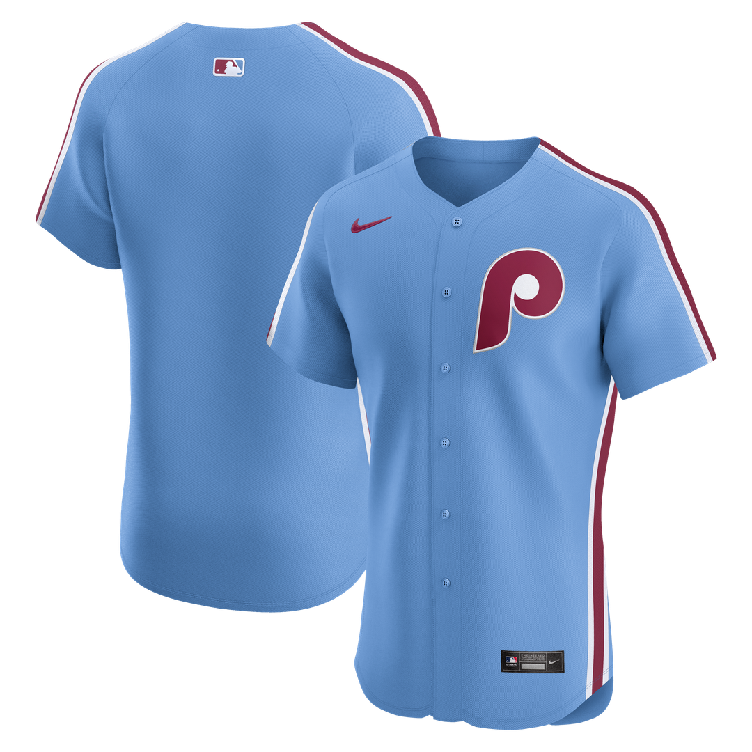 Philadelphia Phillies Nike Blue Authentic MLB baseball jersey