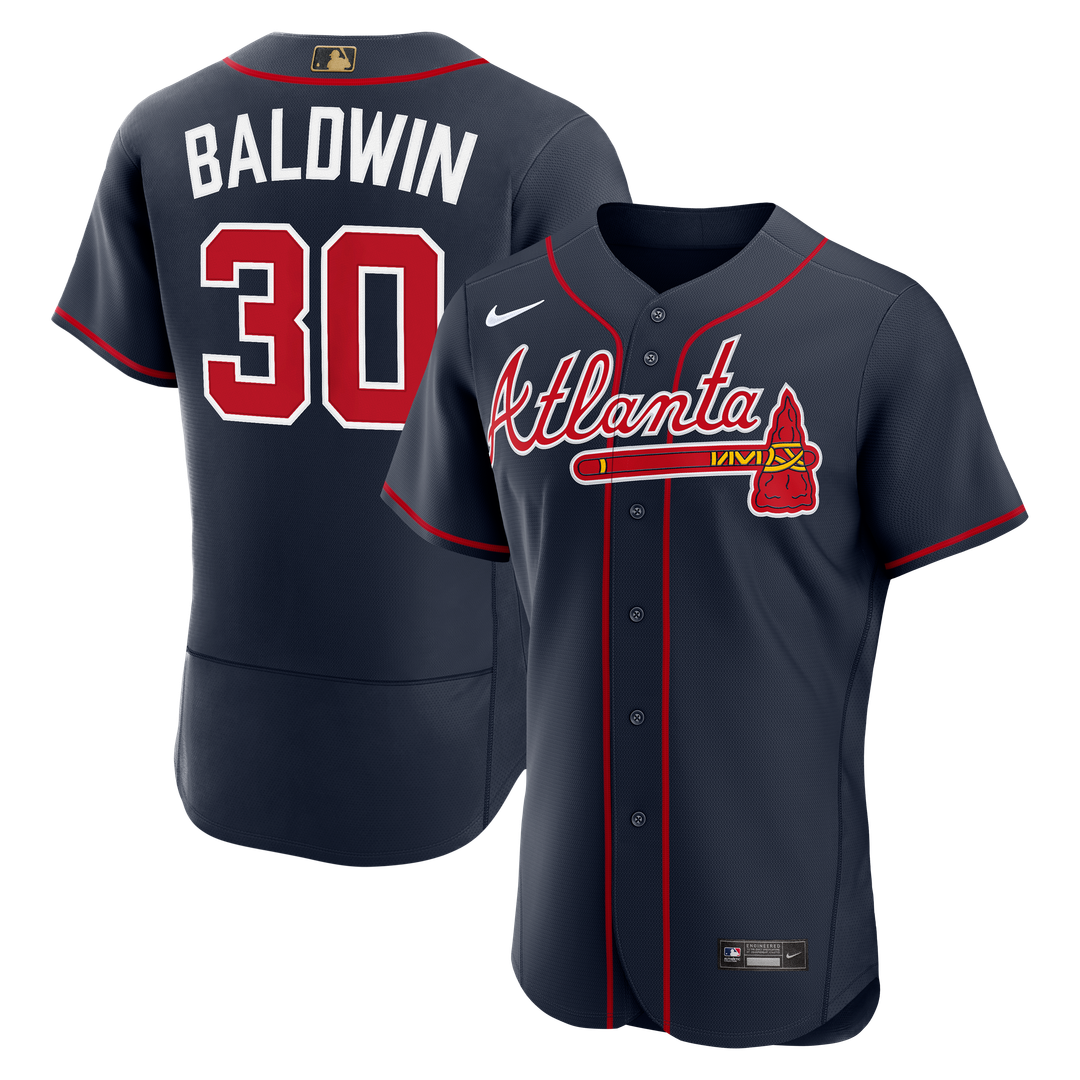 Atlanta Braves Nike Red Authentic Baseball Jersey