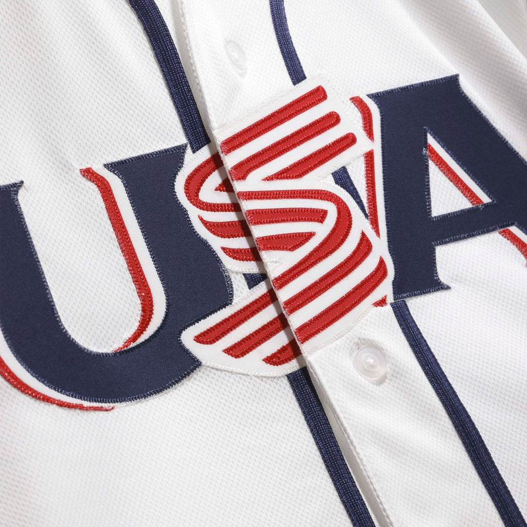 USA Baseball Nike White Authentic Baseball Jersey