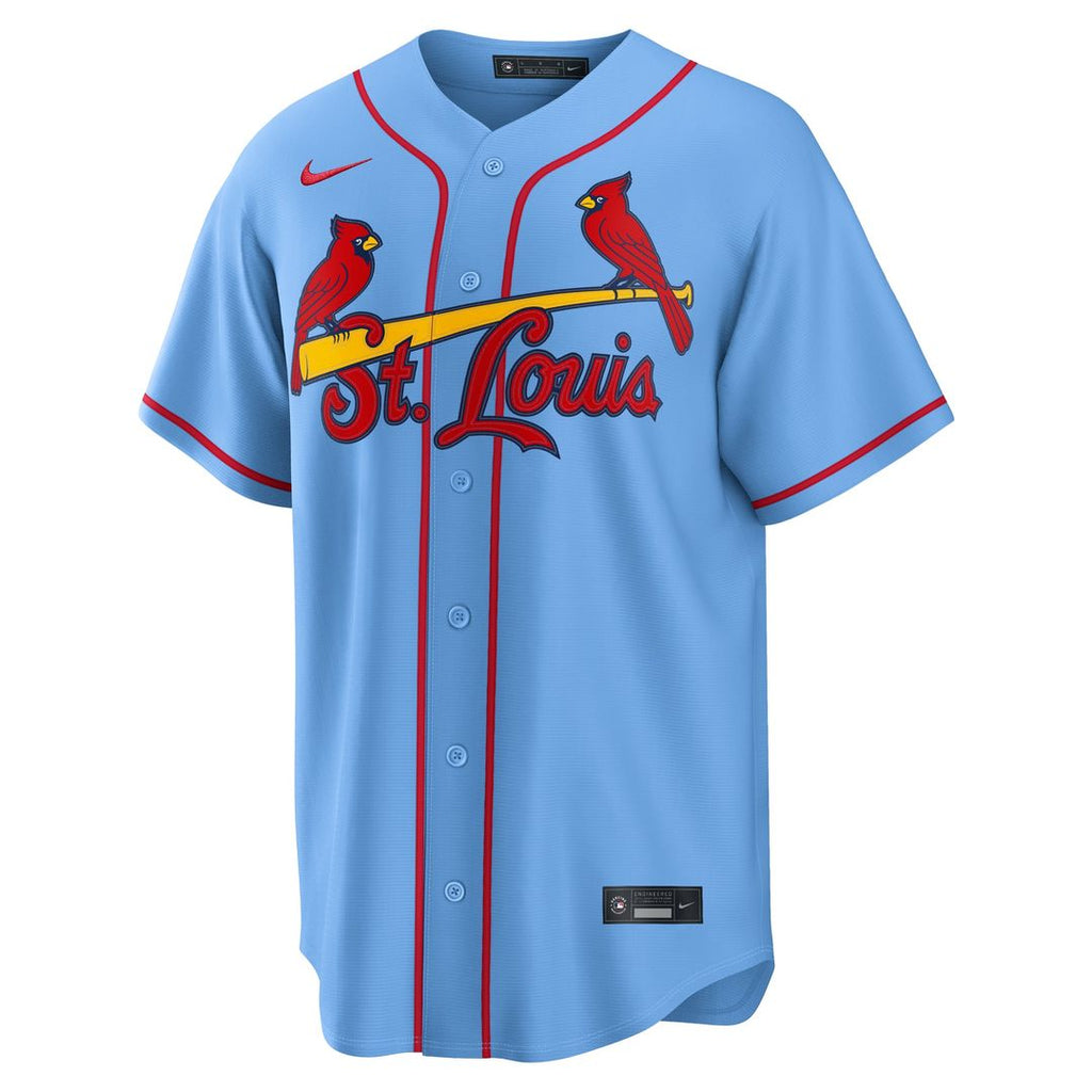 St. Louis Cardinals Nike Cream Replica Baseball Jersey
