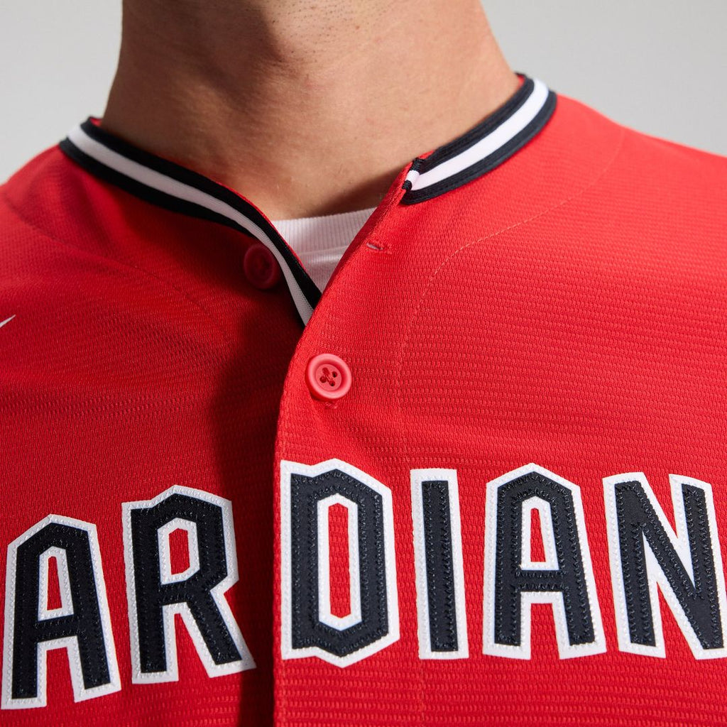 Cleveland Guardians Nike Red Replica Baseball Jersey