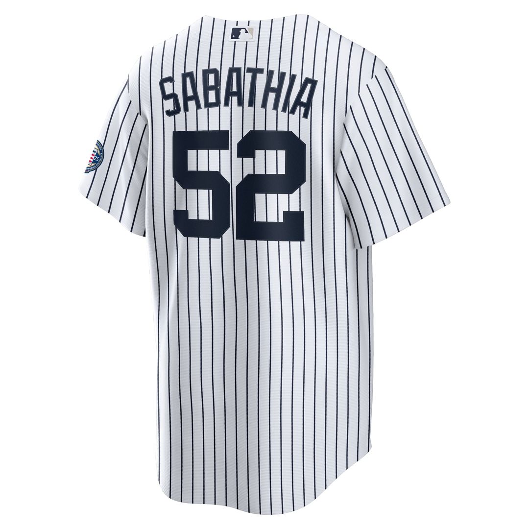New York Yankees Nike White Replica Baseball Jersey