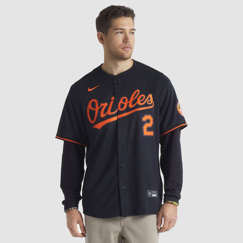 Baltimore Orioles Nike White Authentic Baseball Jersey