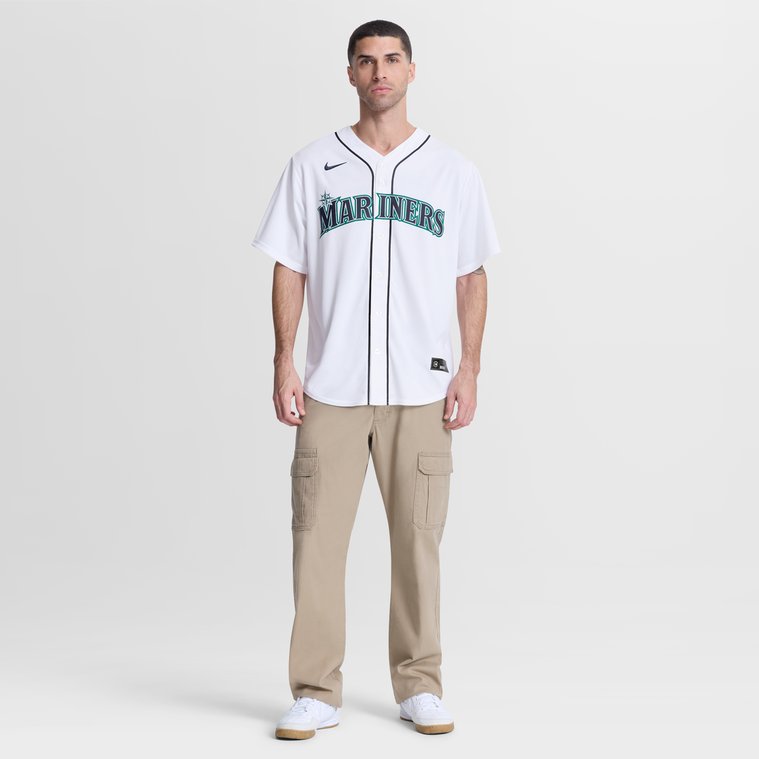 Seattle Mariners Nike White Replica Baseball Jersey