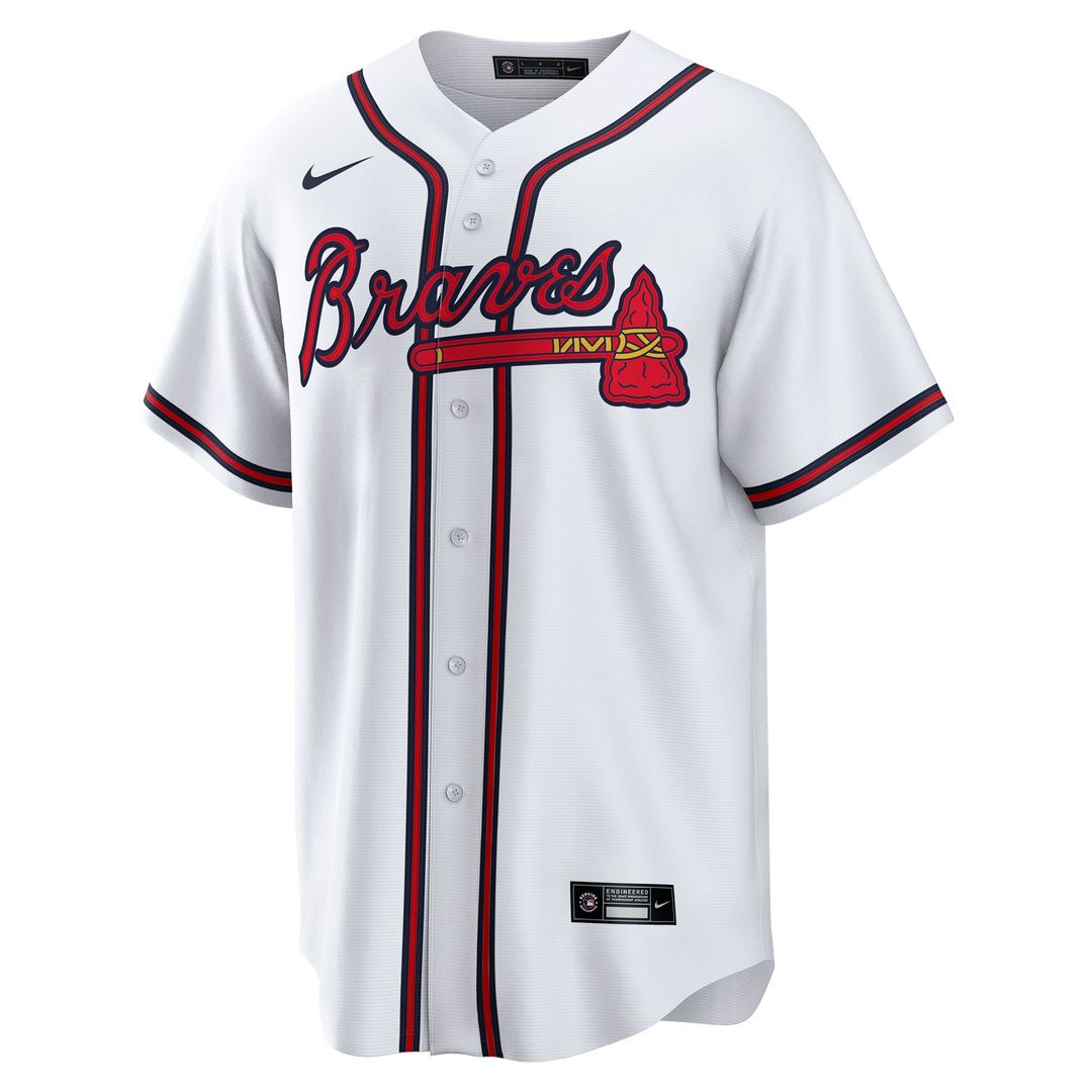 Atlanta Braves Nike White Replica Baseball Jersey