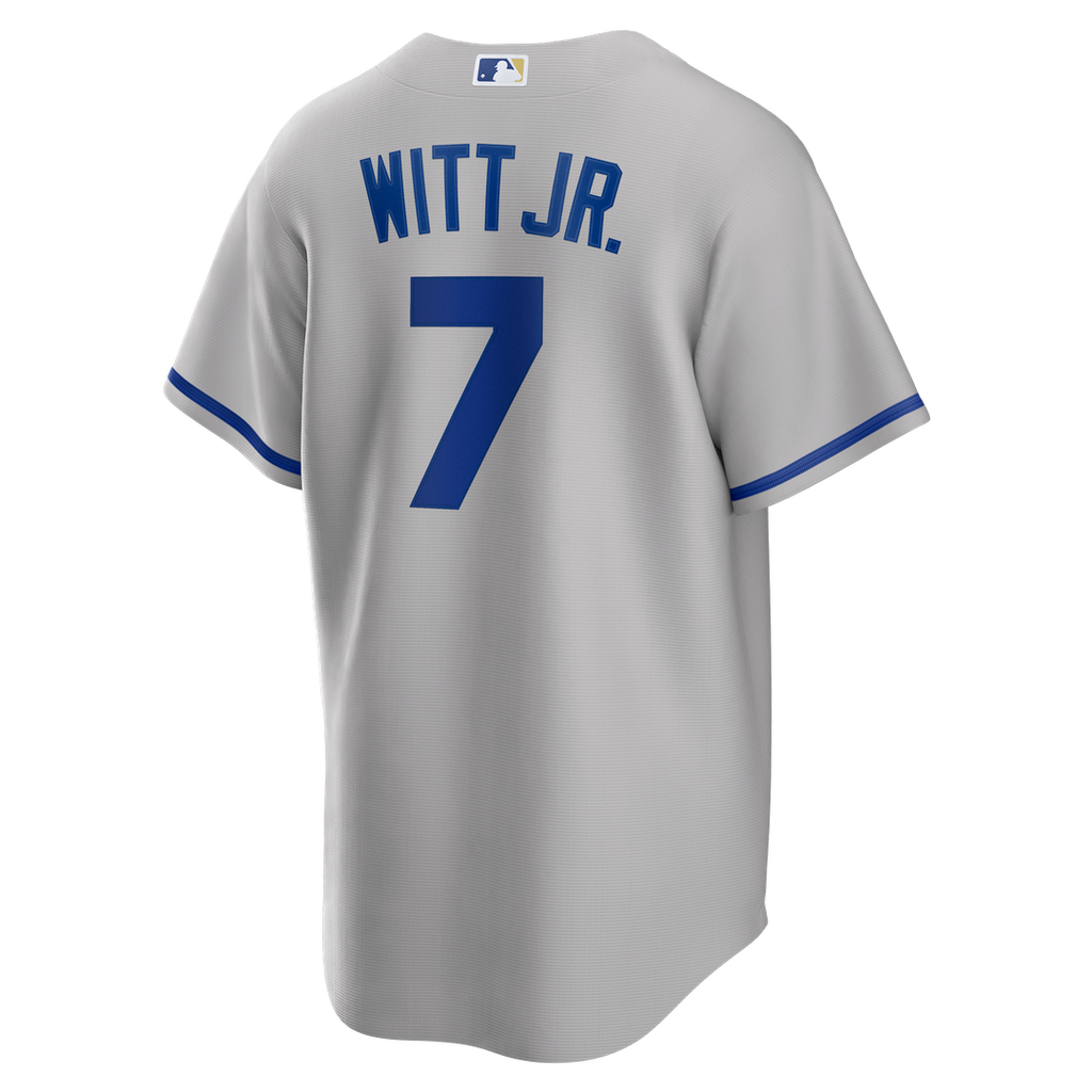 Kansas City Royals Nike Gray Replica Baseball Jersey