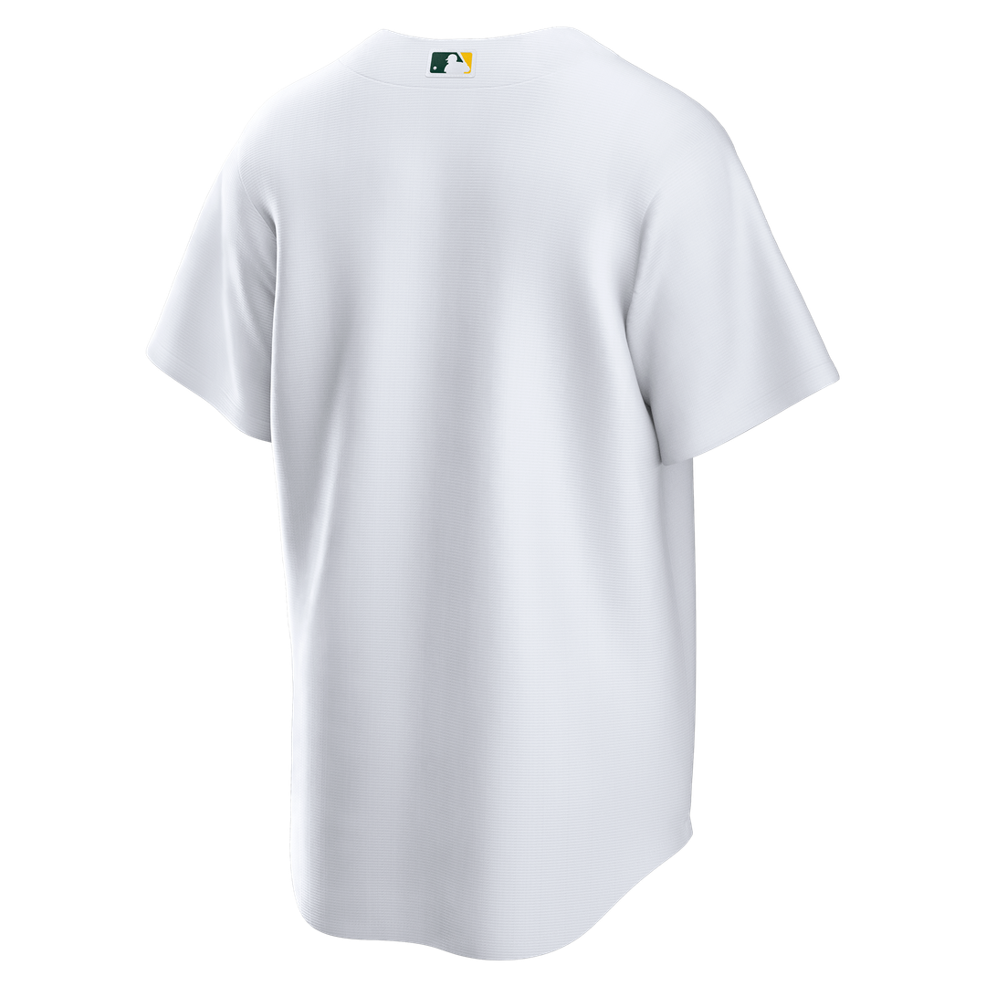 Athletics Nike White Replica Baseball Jersey