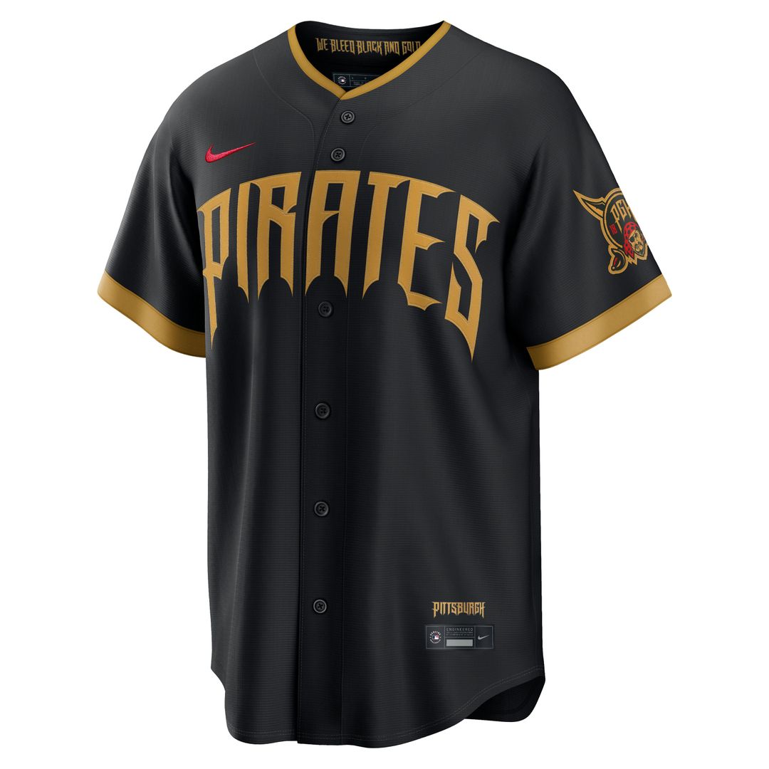 Pittsburgh Pirates Nike Black Baseball Jersey