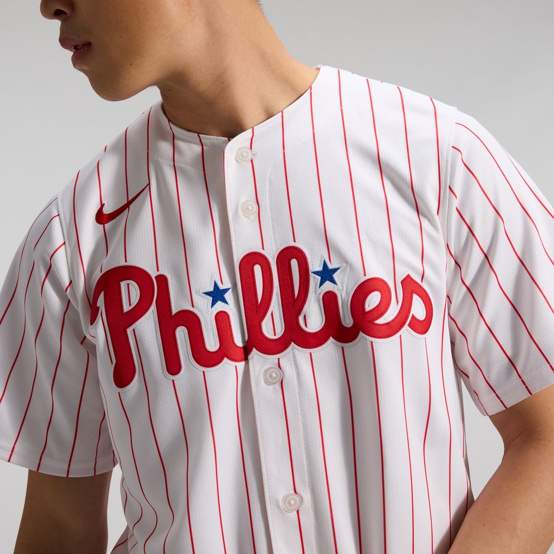 Philadelphia Phillies Nike White Baseball Jersey