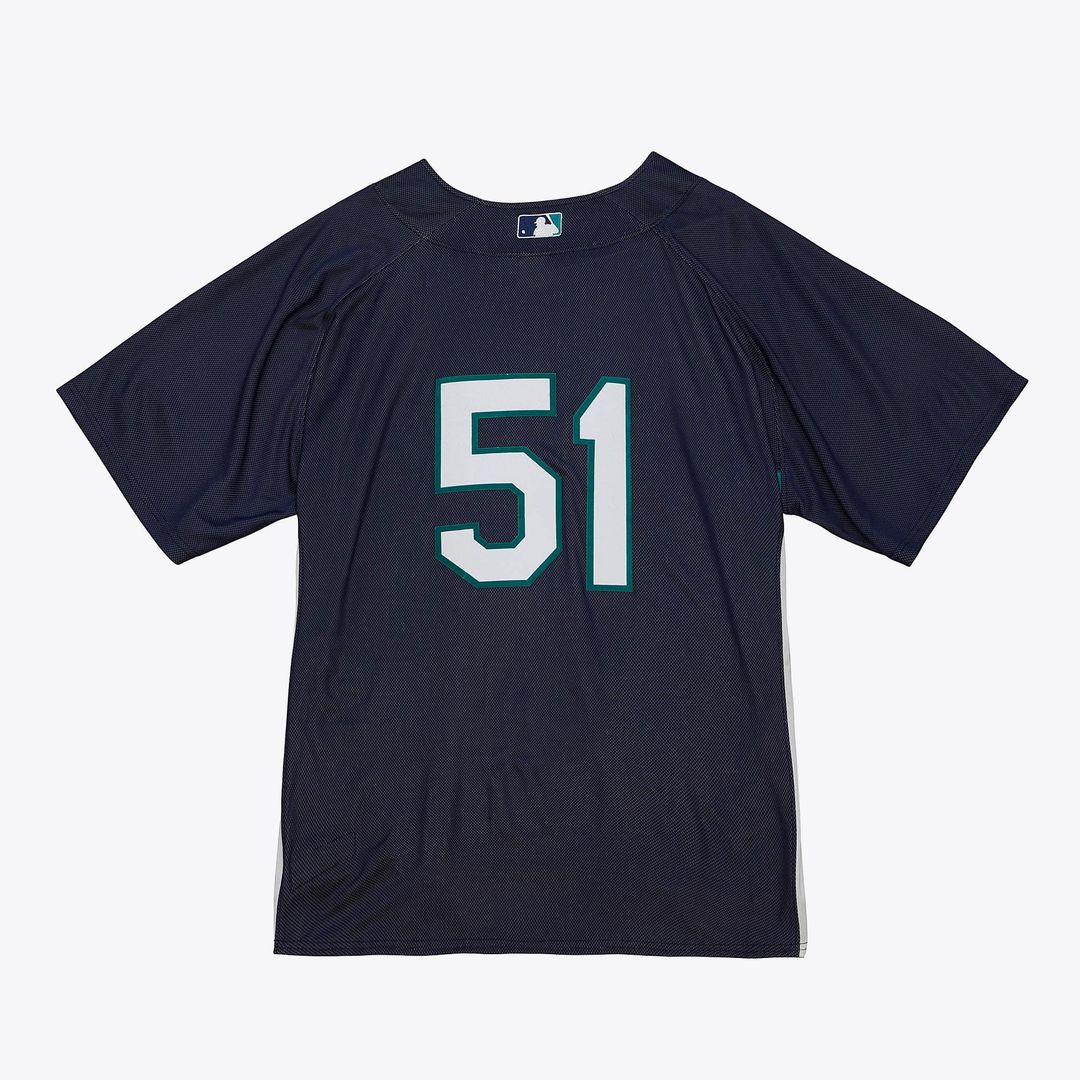 Seattle Mariners Mitchell & Ness Navy Authentic Baseball Jersey