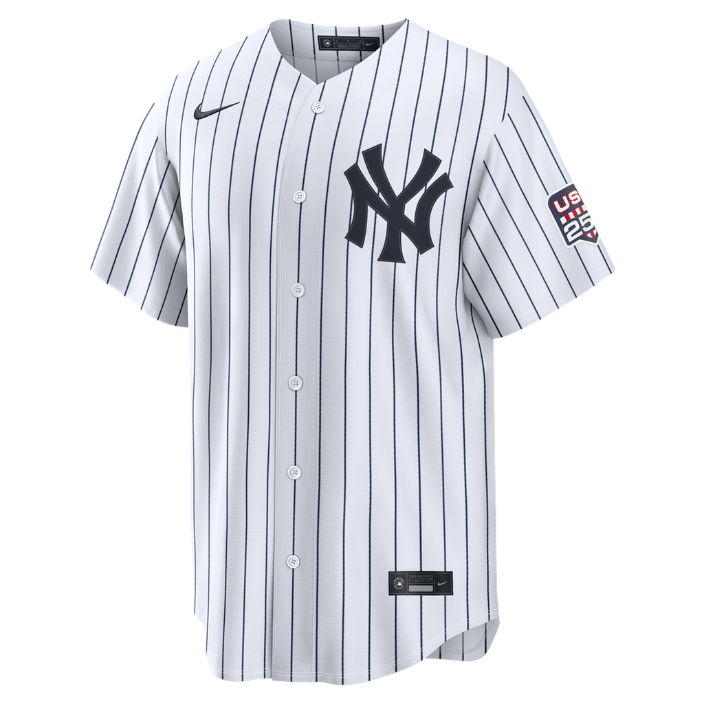New York Yankees Nike White Baseball Jersey