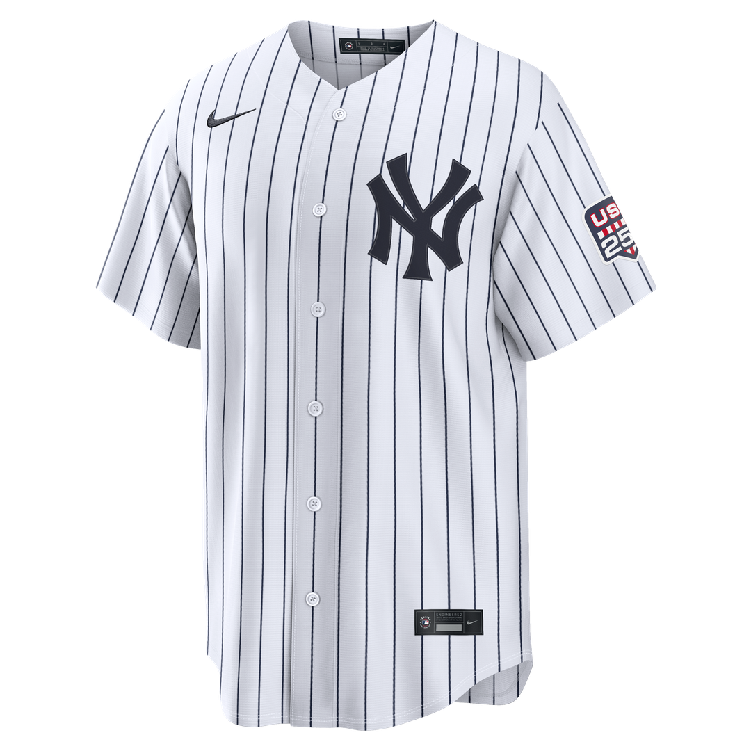 New York Yankees Nike White Baseball Jersey