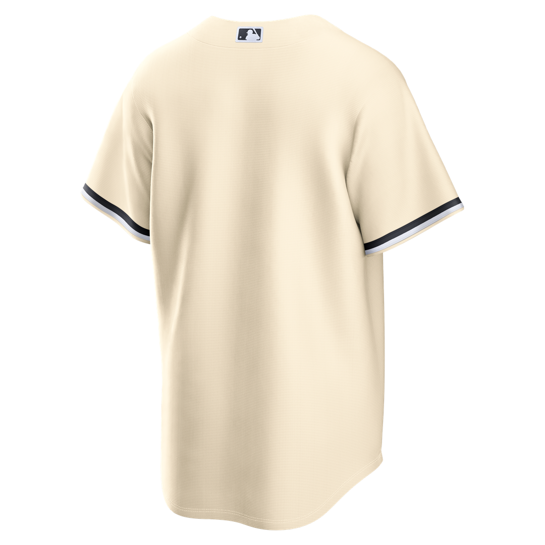 Minnesota Twins Nike Cream Replica Baseball Jersey