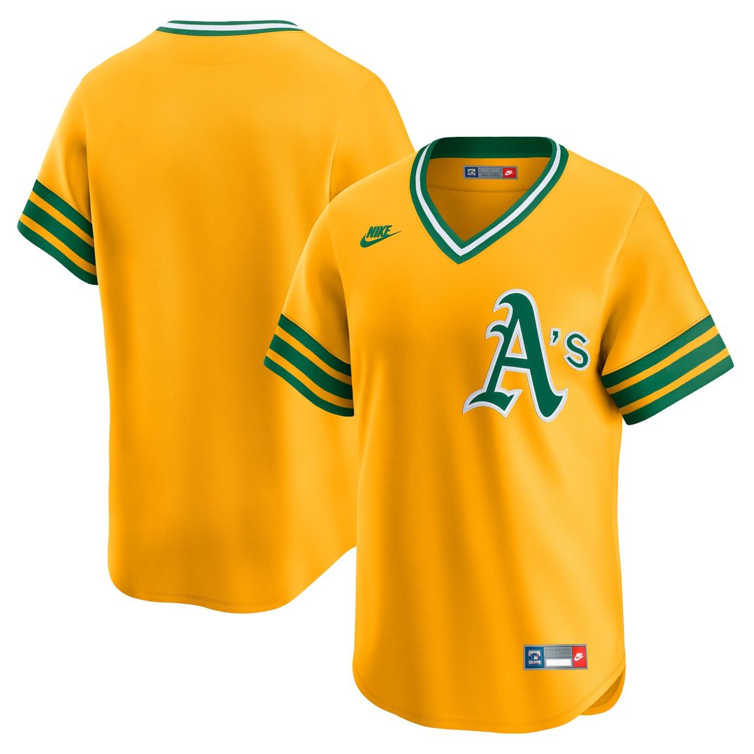 Athletics Nike Gold MLB baseball jersey