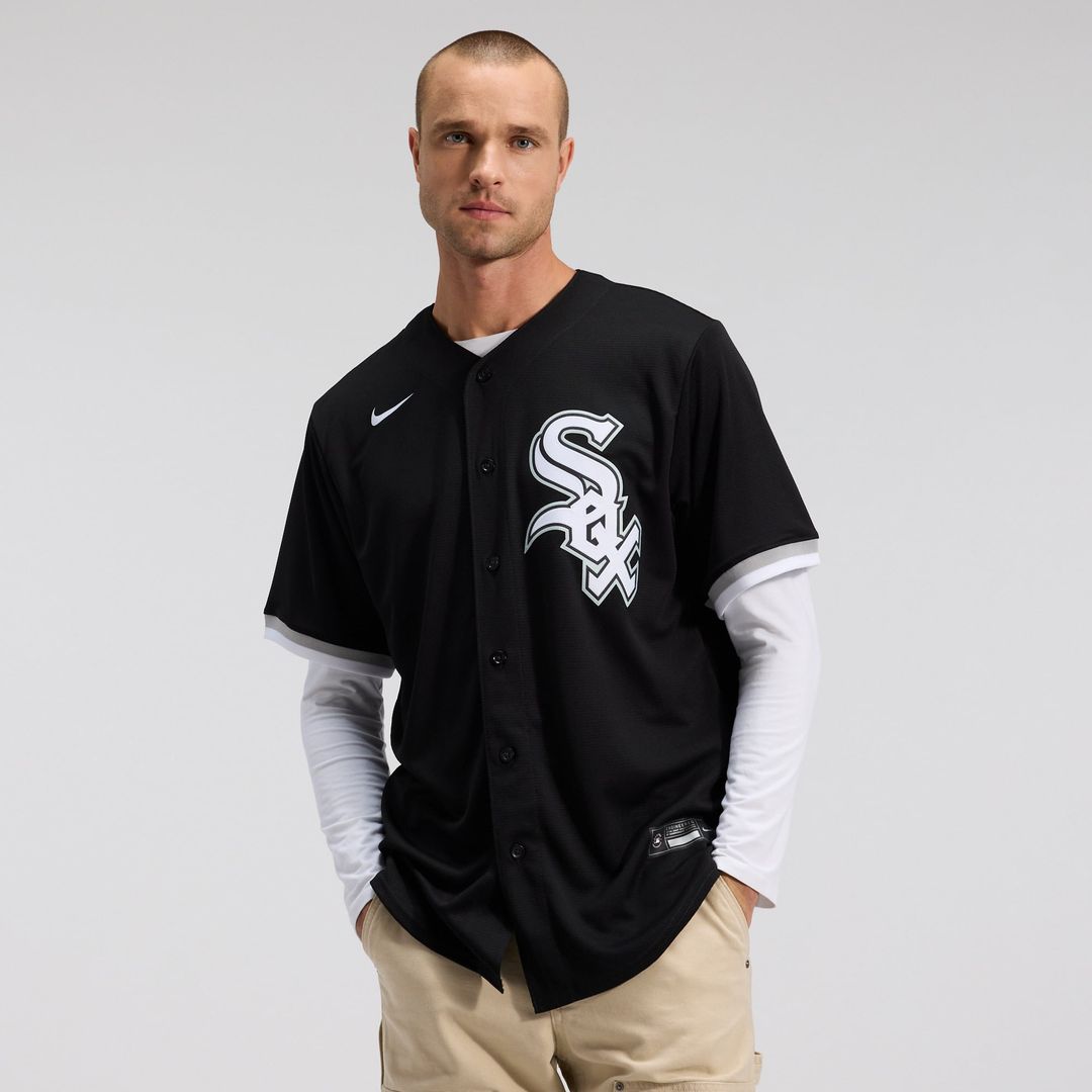 Chicago White Sox Nike White Replica MLB baseball jersey