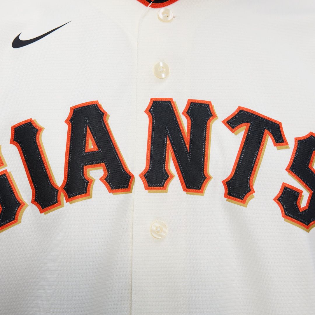 San Francisco Giants Nike Cream Replica Baseball Jersey