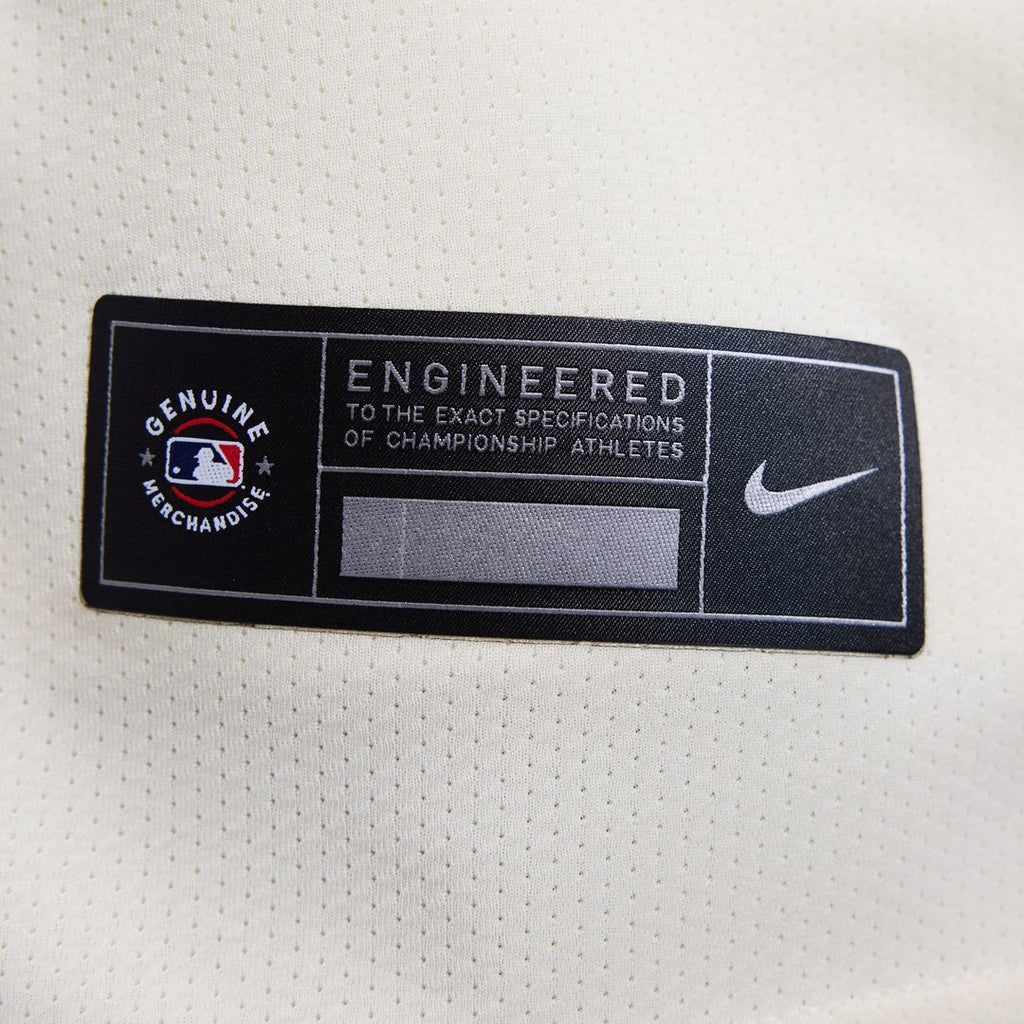 Milwaukee Brewers Nike Cream Authentic Baseball Jersey