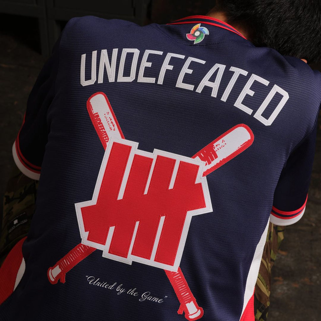 USA Baseball Nike x Undefeated Navy Baseball Jersey