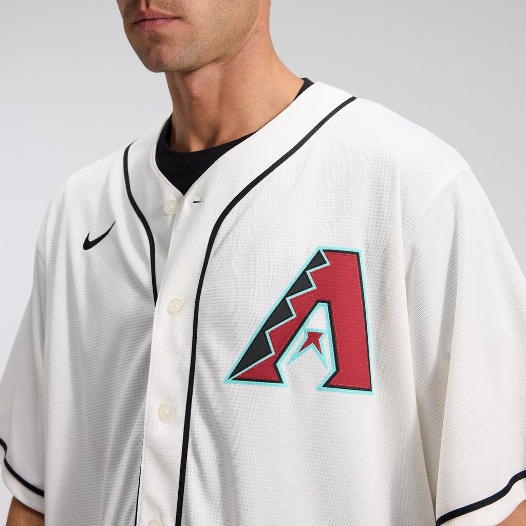 Arizona Diamondbacks Nike Cream Replica Baseball Jersey