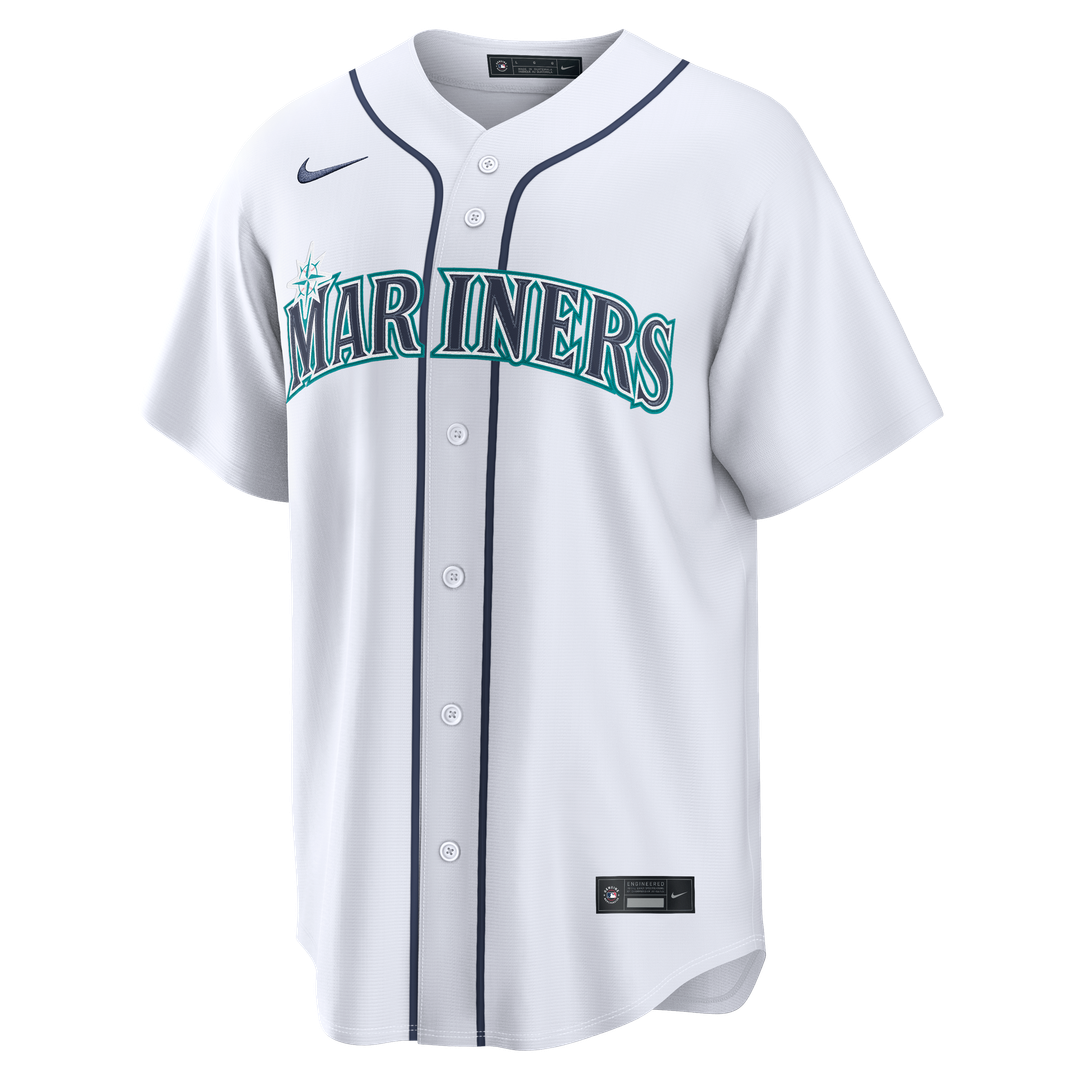 Seattle Mariners Nike White Replica Baseball Jersey