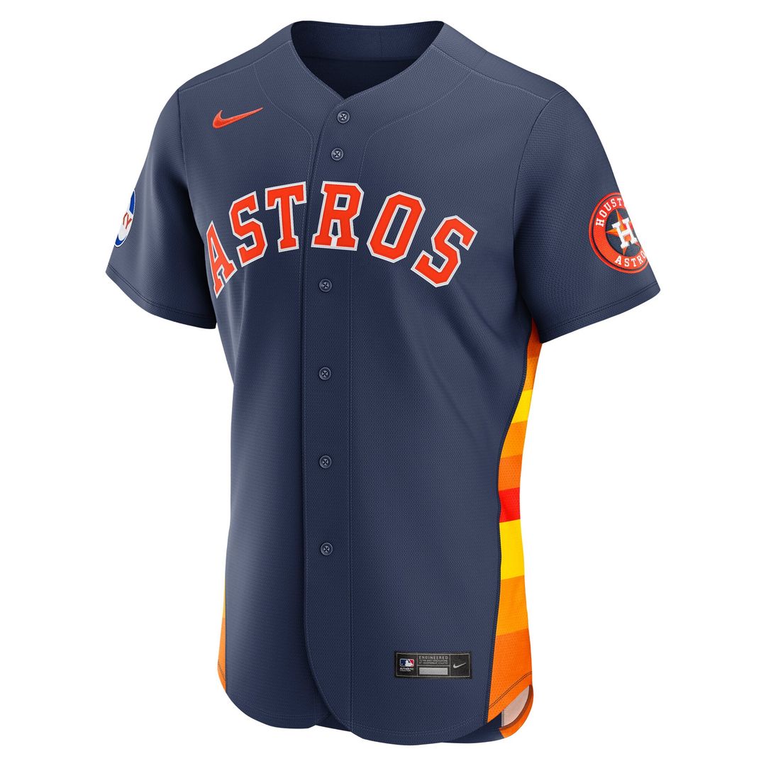 Houston Astros Nike Navy Authentic Baseball Jersey