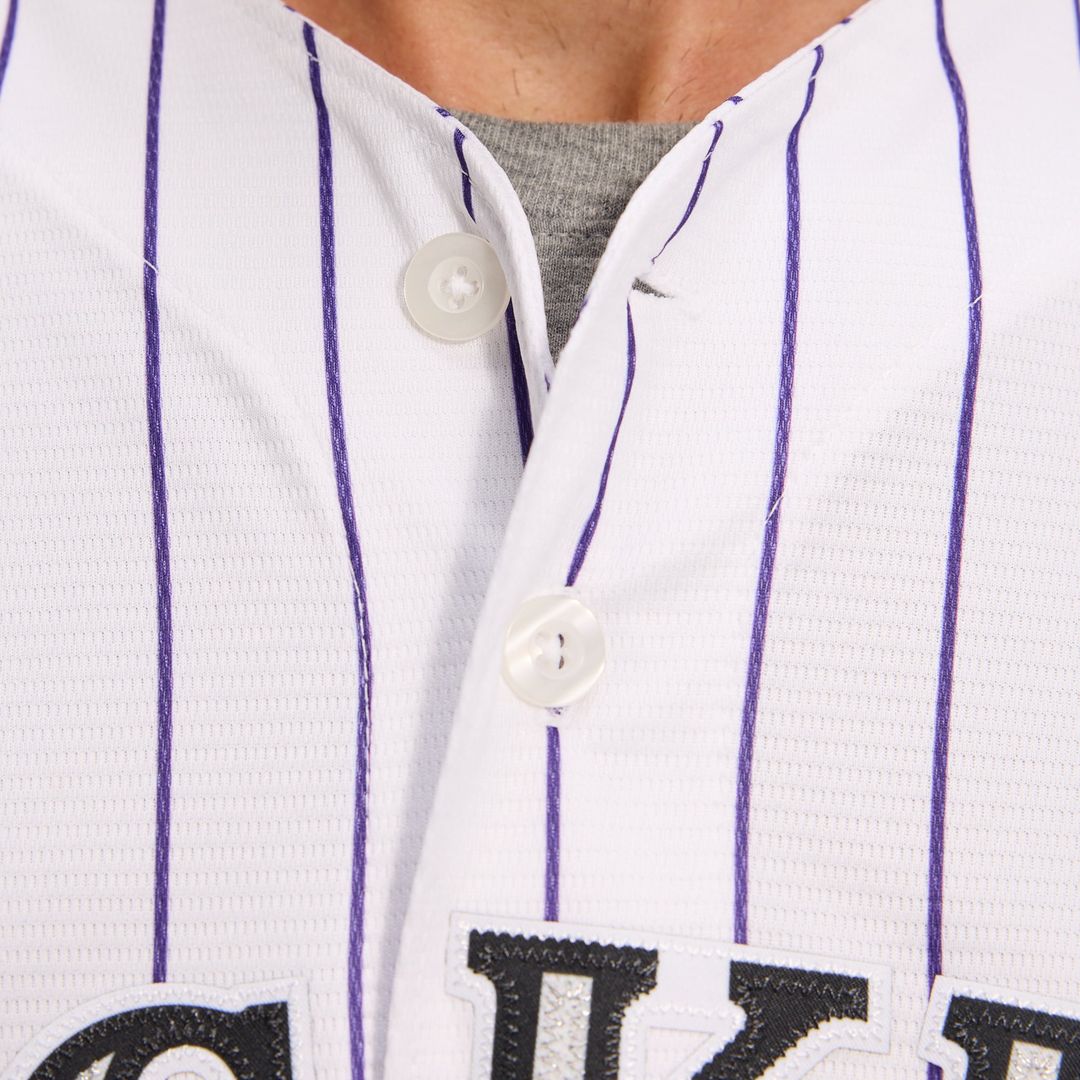 Colorado Rockies Nike Purple Replica Baseball Jersey
