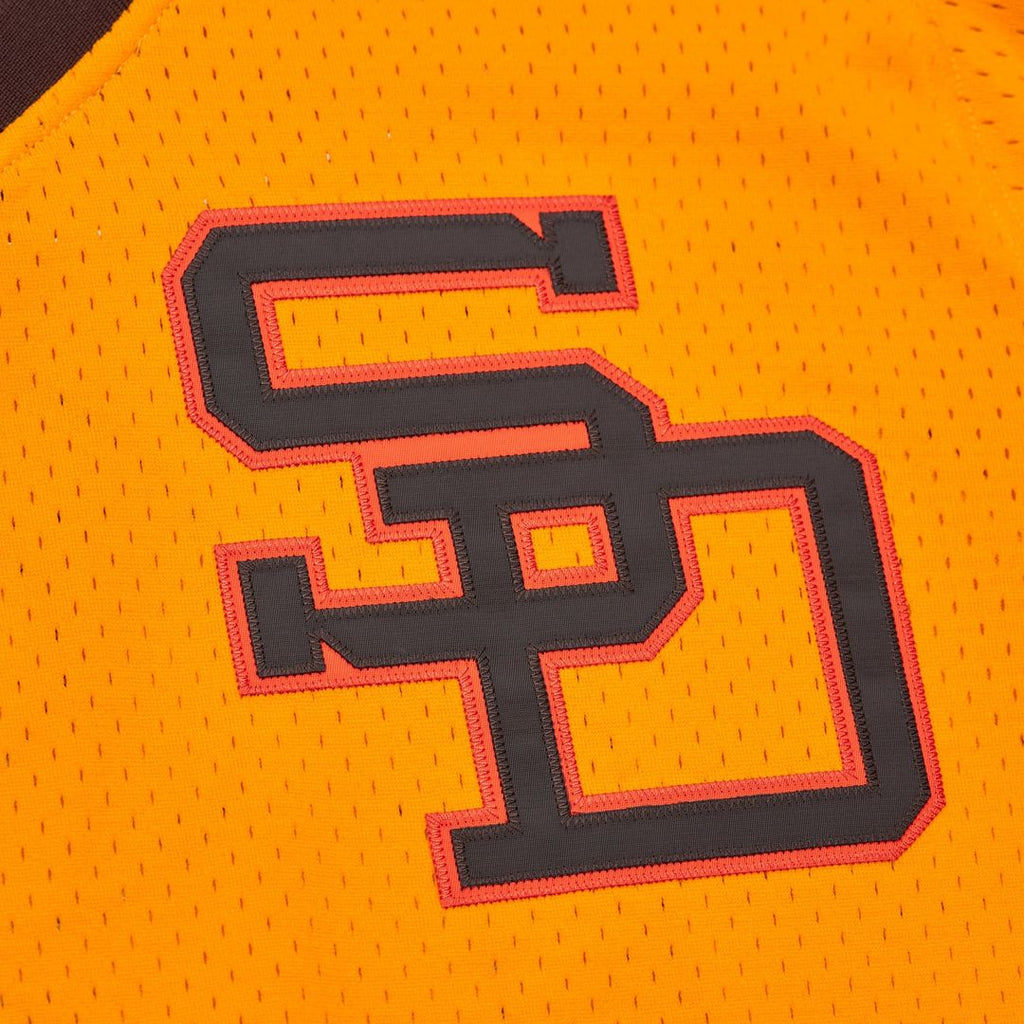 San Diego Padres Mitchell & Ness Gold Baseball Jersey