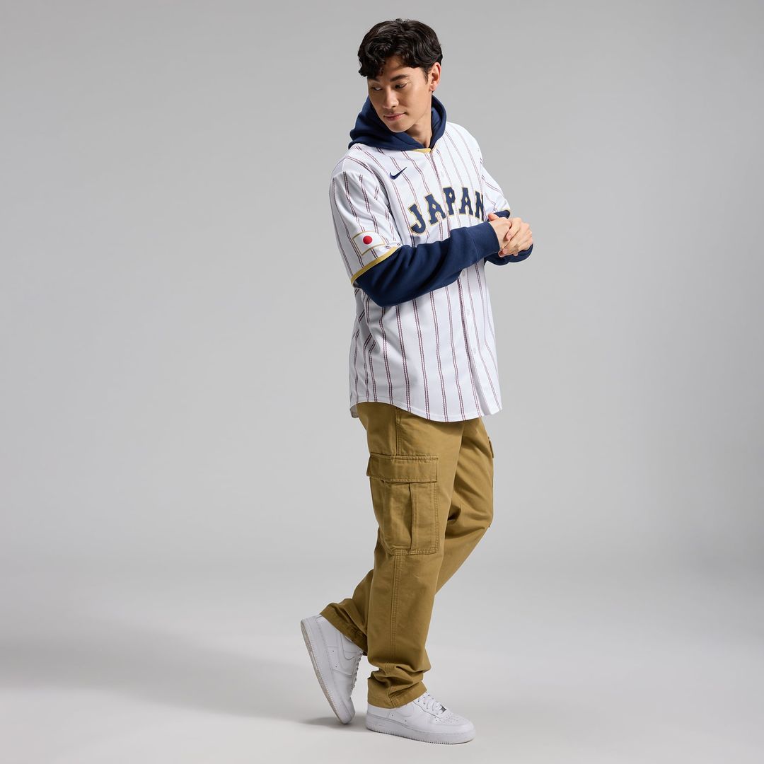 Japan Baseball Nike White Baseball Jersey