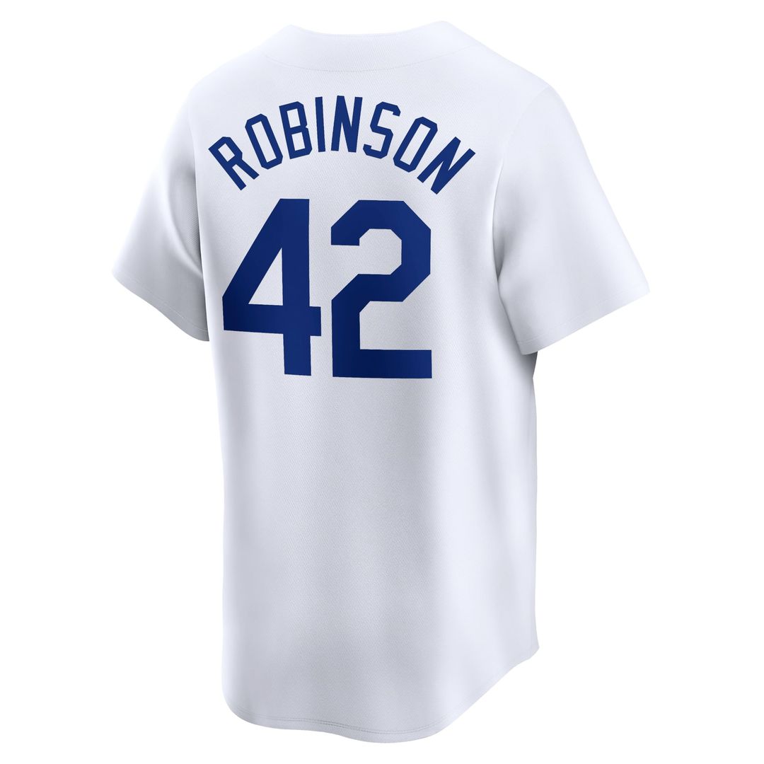 Brooklyn Dodgers Nike White Baseball Jersey
