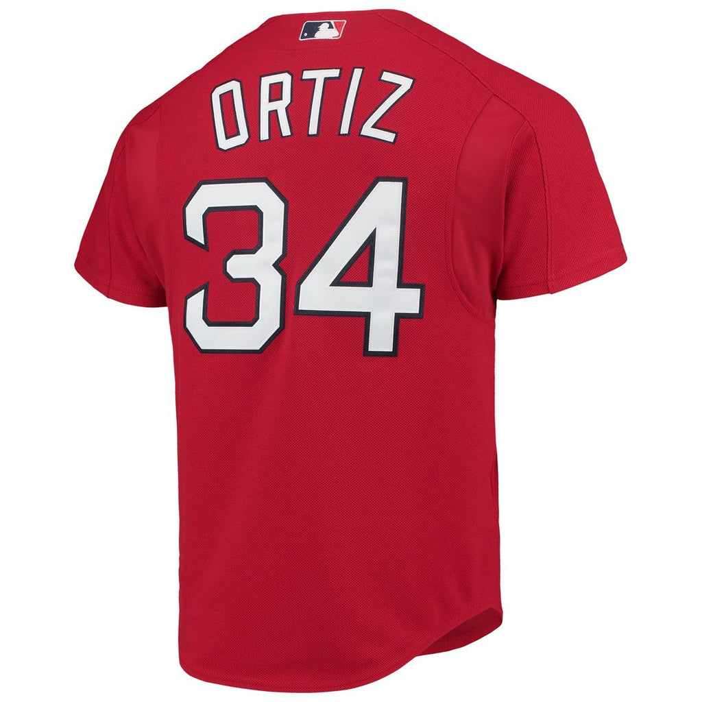 Boston Red Sox Mitchell & Ness Red Baseball Jersey