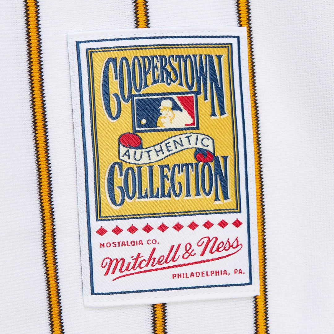 Pittsburgh Pirates Mitchell & Ness Gold Authentic Baseball Jersey