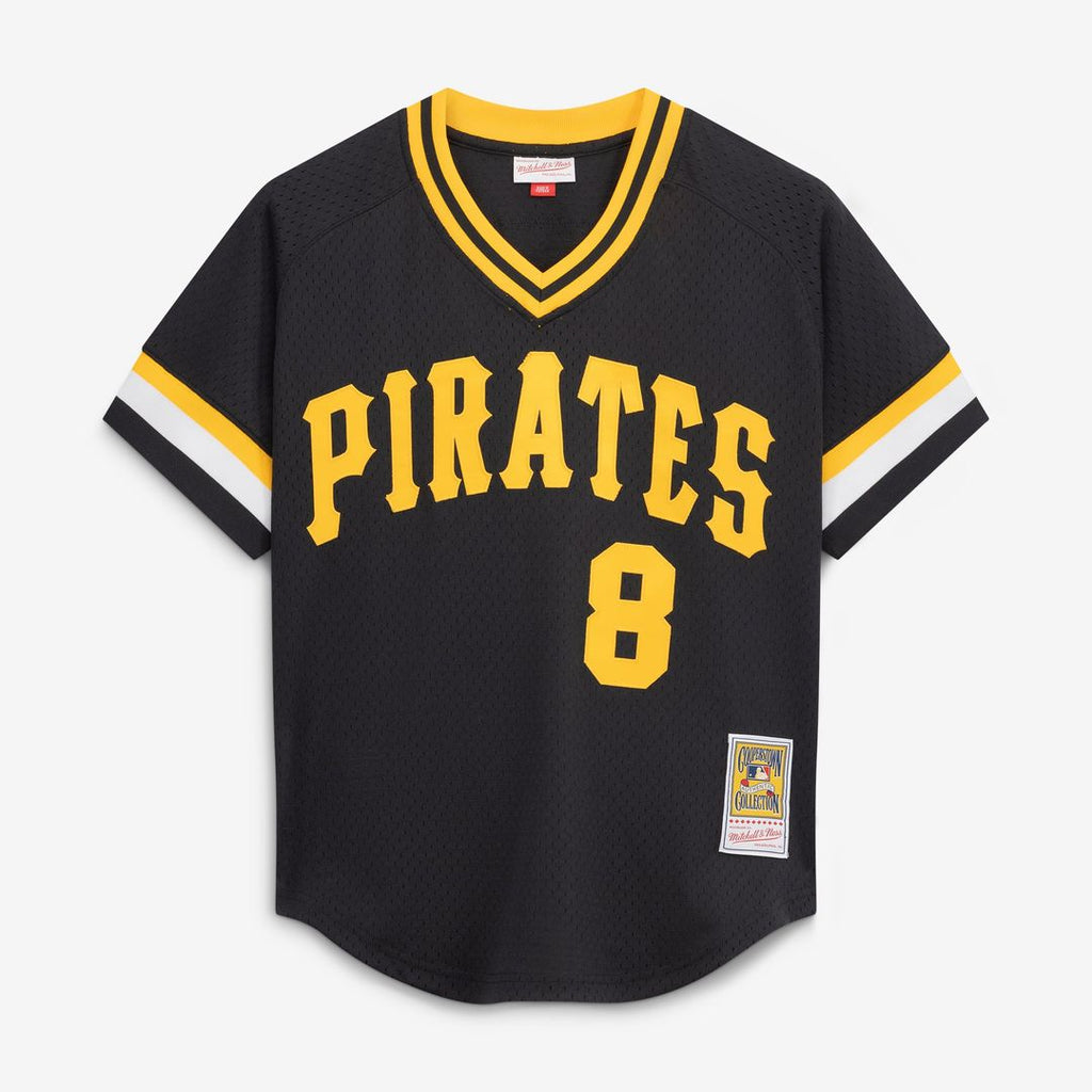 Pittsburgh Pirates Mitchell & Ness Black Authentic Baseball Jersey