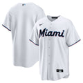Miami Marlins Nike White Replica MLB baseball jersey