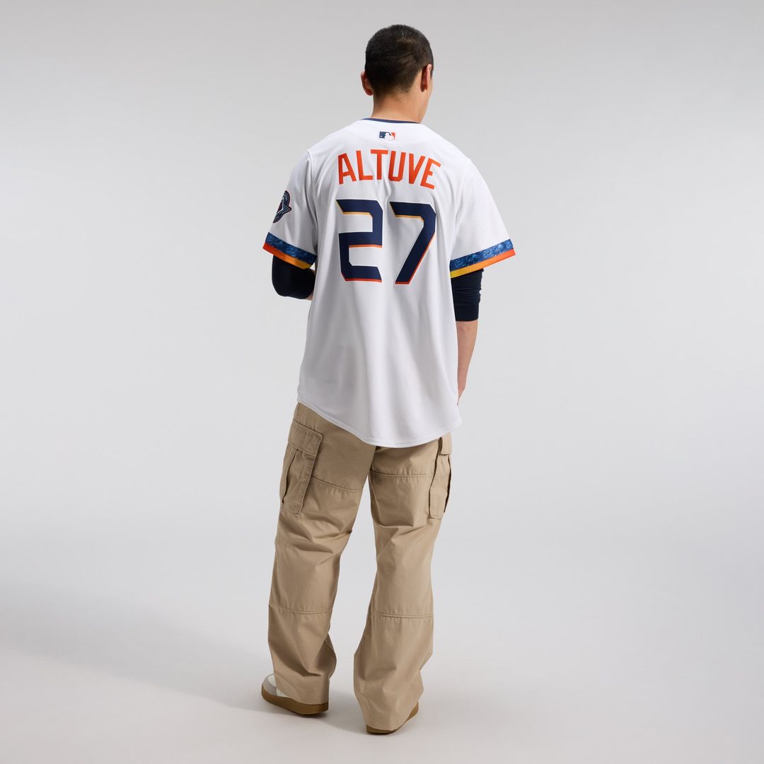 Houston Astros Nike White Baseball Jersey
