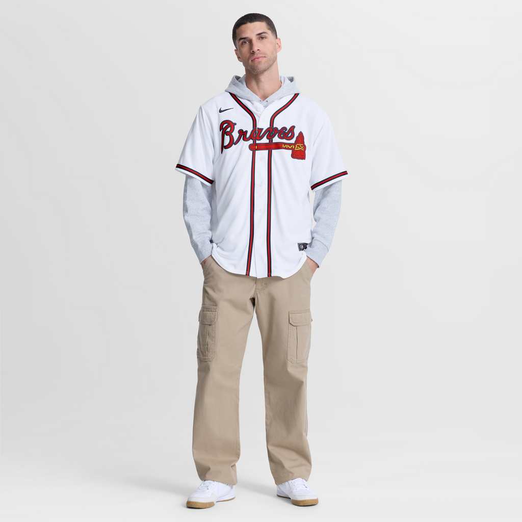 Atlanta Braves Nike White Replica Baseball Jersey