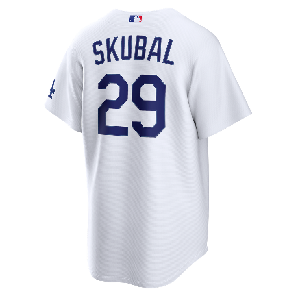 Los Angeles Dodgers Nike White Baseball Jersey