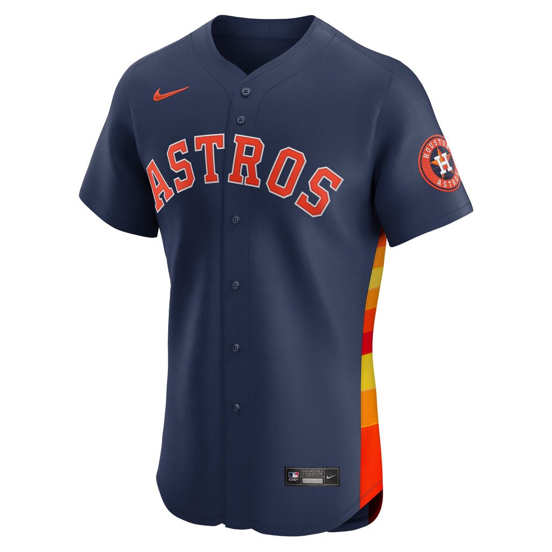 Houston Astros Nike Navy Authentic Baseball Jersey