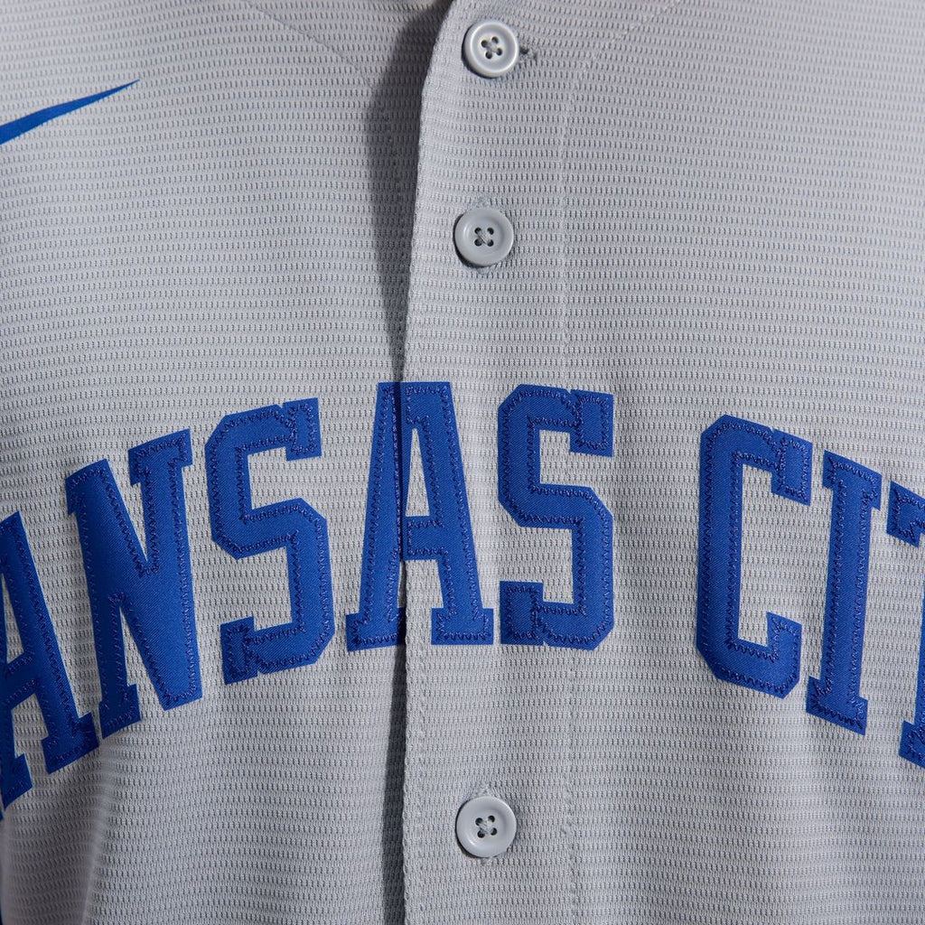 Kansas City Royals Nike Gray Replica Baseball Jersey