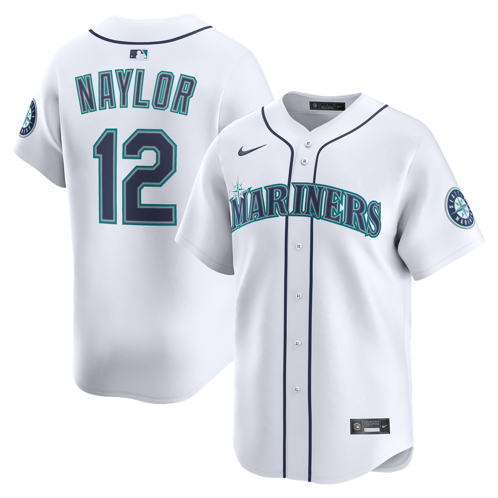 Seattle Mariners Nike White Authentic MLB baseball jersey