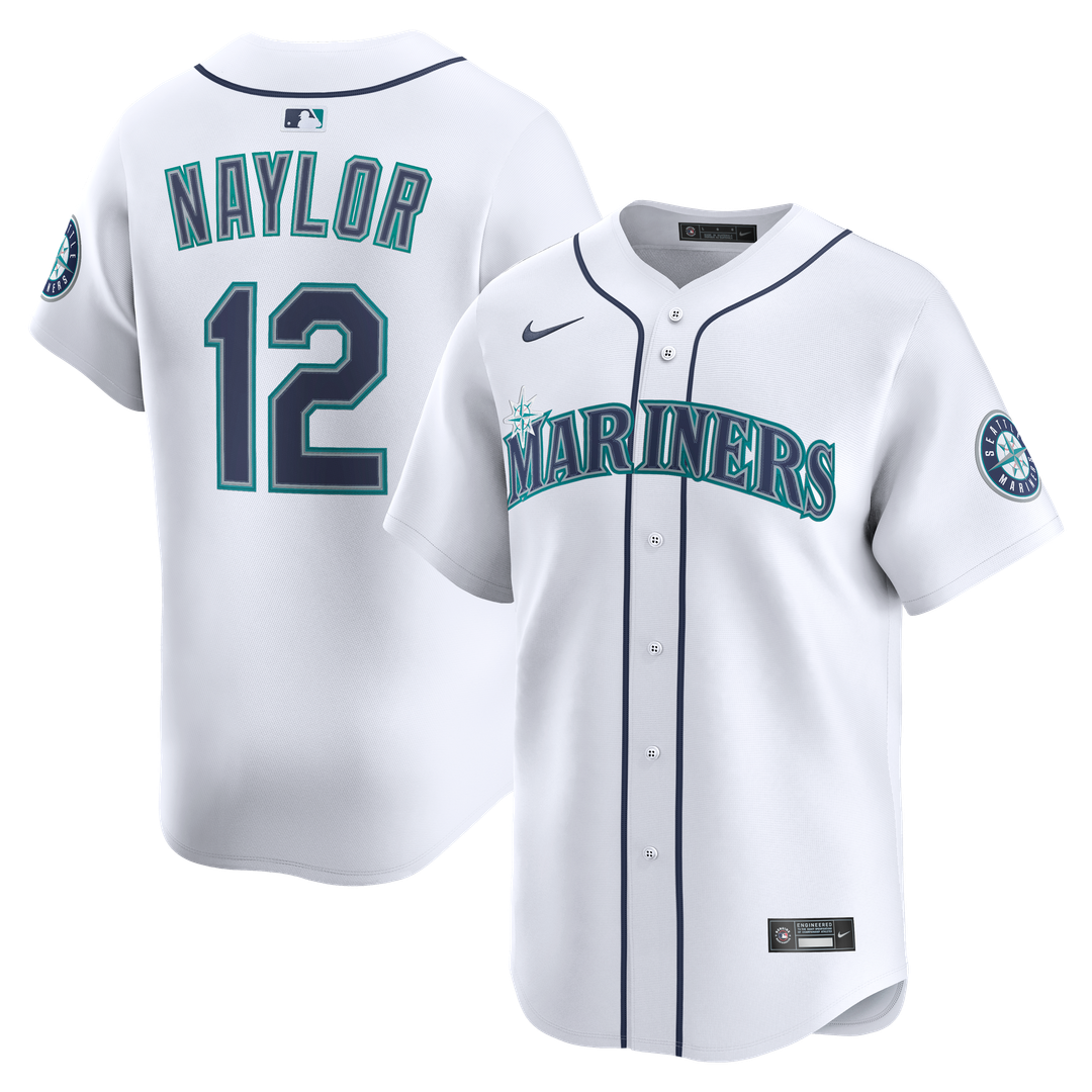 Seattle Mariners Nike White Authentic MLB baseball jersey