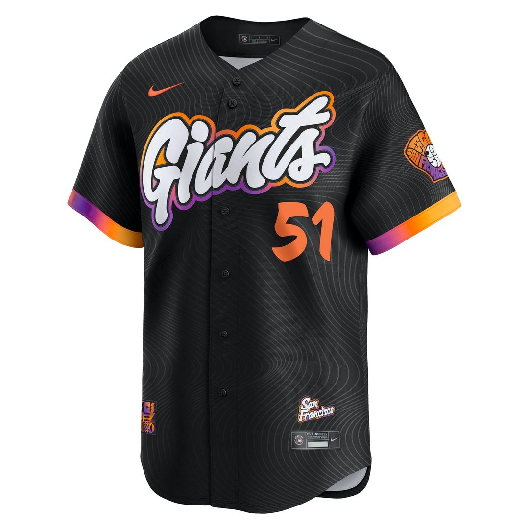 San Francisco Giants Nike Black Baseball Jersey