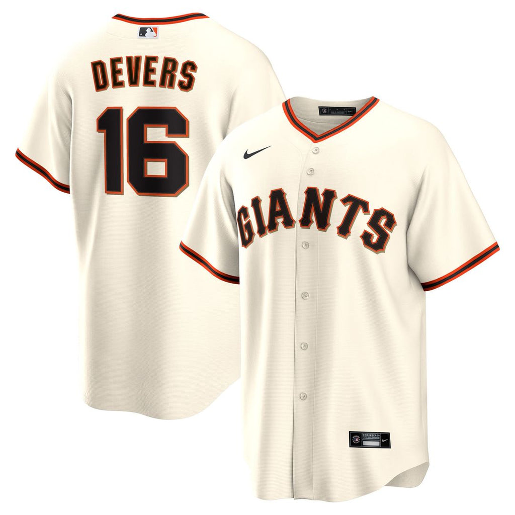 San Francisco Giants Nike White Replica MLB baseball jersey
